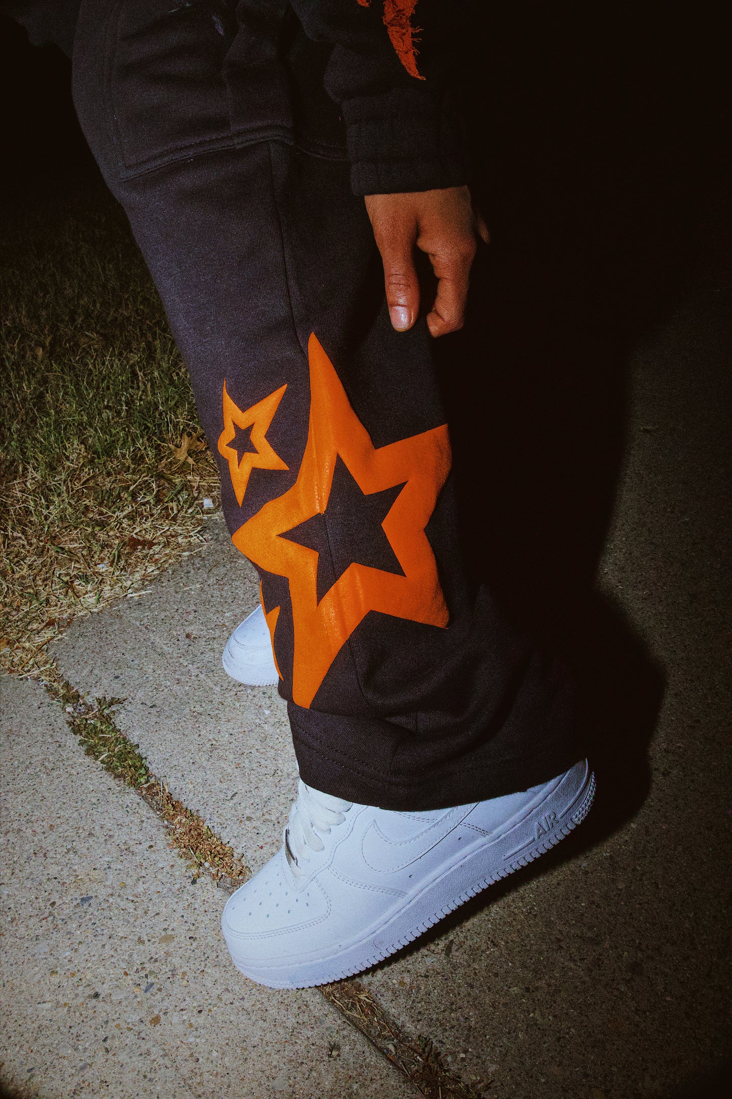 SUPERSTAR SUN-FADED 3D PUFF PRINTED STARS JOGGERS